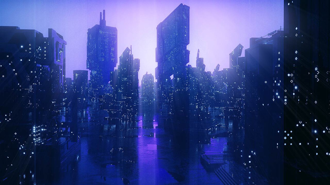 自然风景、科技城市渲染练习