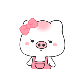 吊带裤情侣猪猪