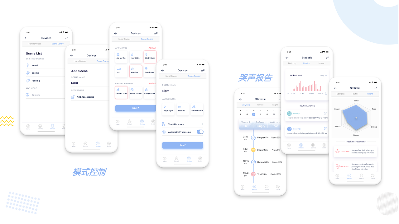 智能母婴产品设计（图ZMTk5NzI2ODQ0） - 交互/UE - 站酷设计师MiaCai95原创素材 - 站酷ZCOOL