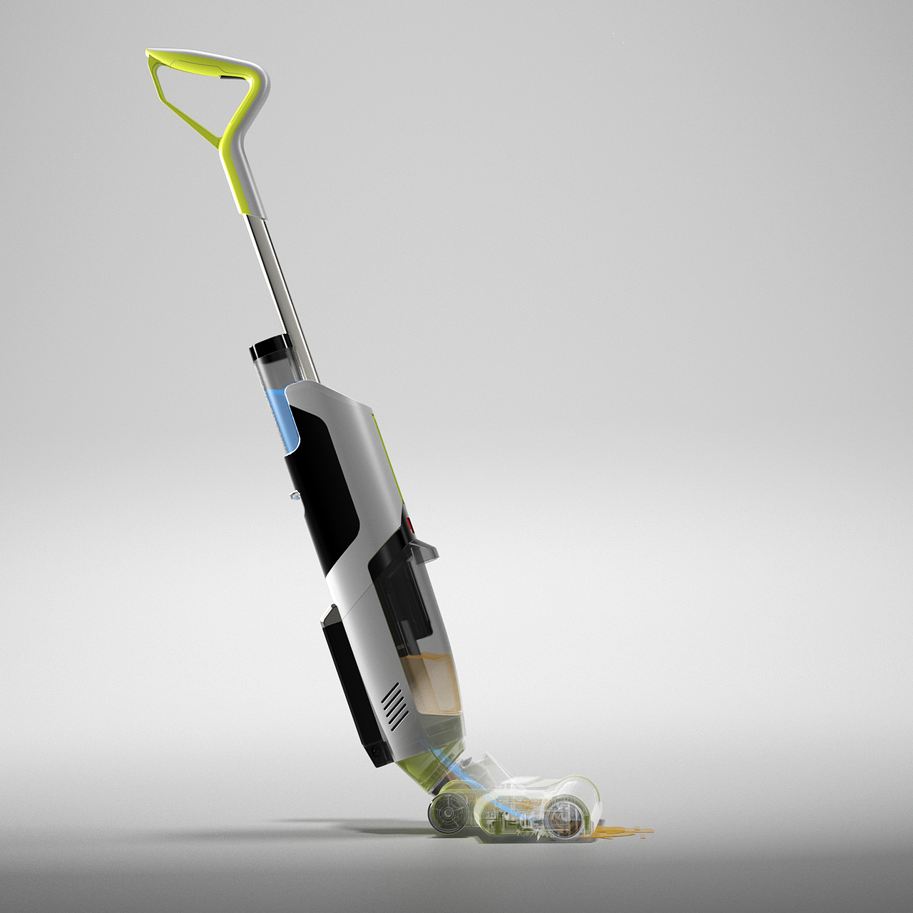 吸尘器3d动画视频 拍摄和3d制作结合 吸尘器c4d