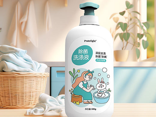 洗衣液包装设计