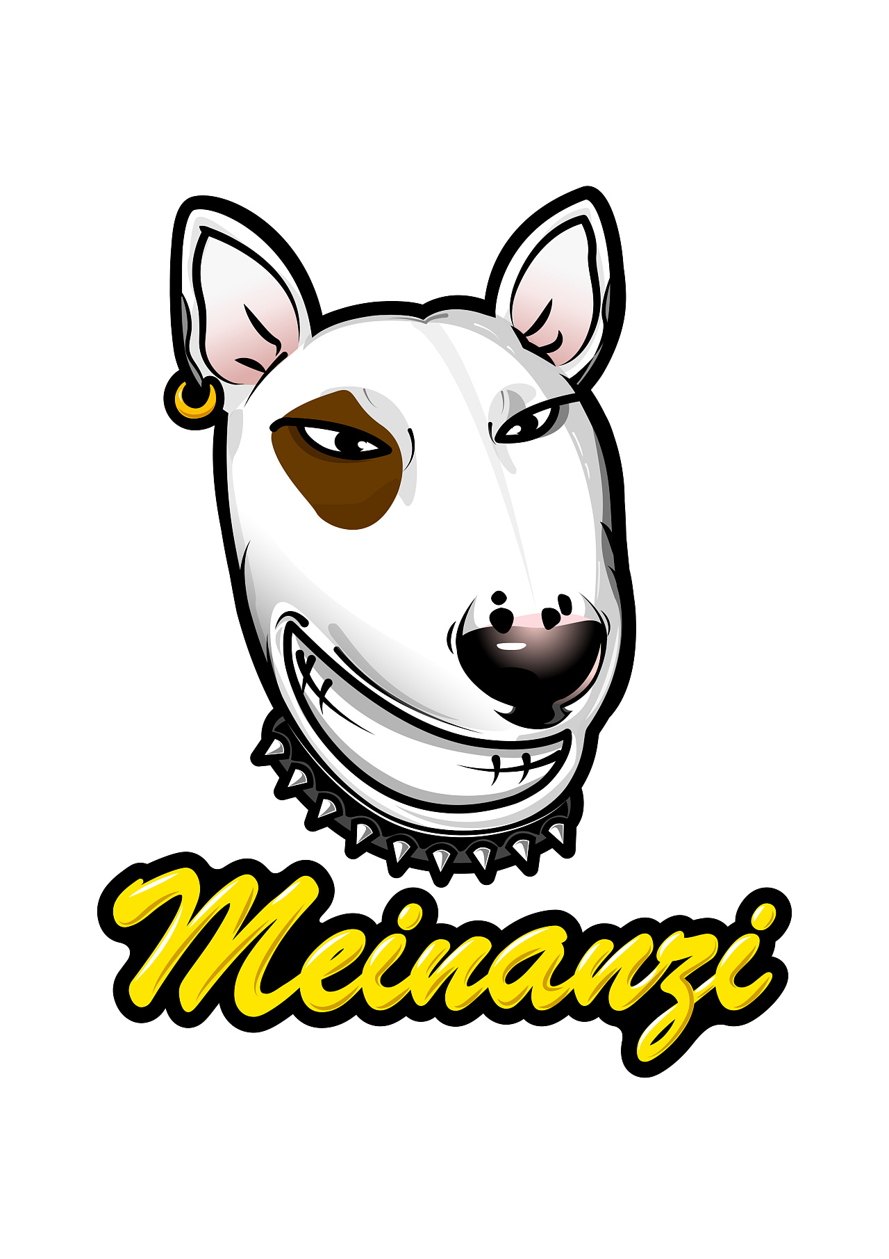 牛头梗插画及其衍生品