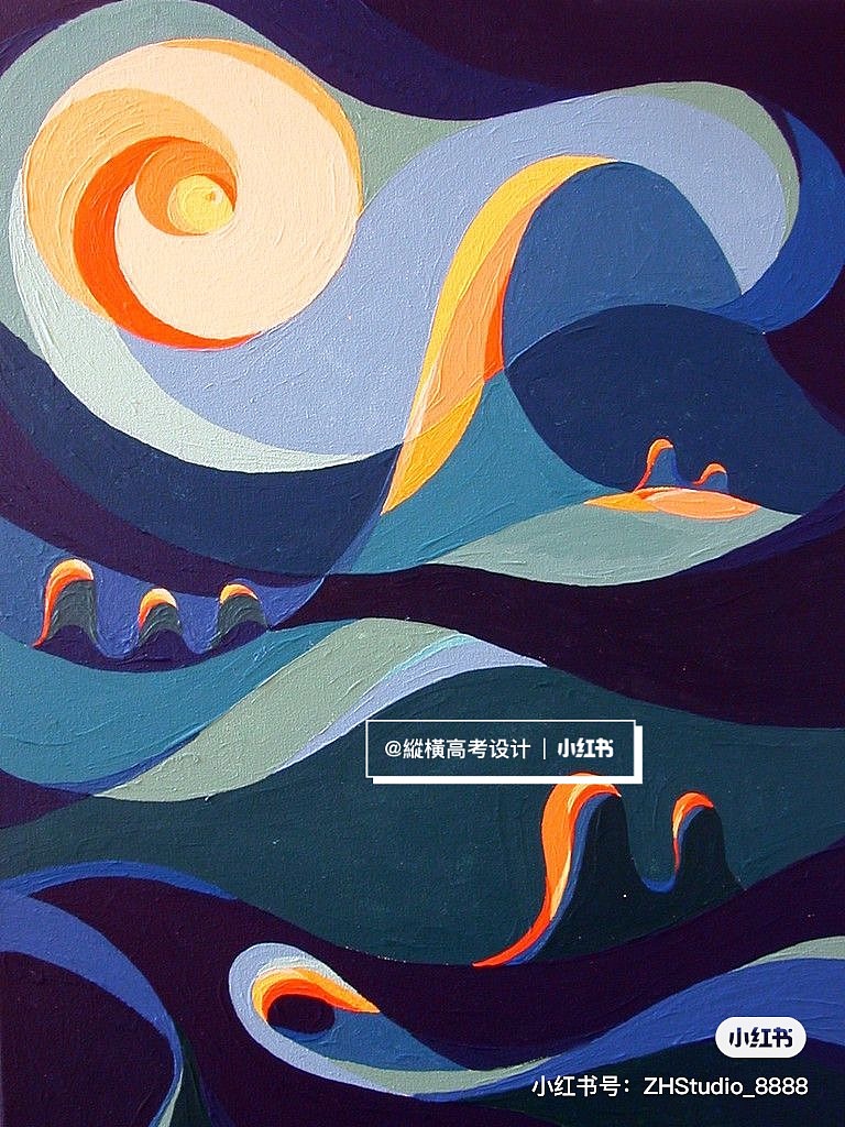 鲁美设计｜色彩构成素材参考（图ZMjU2Mjg4Mjg0） - 艺术插画 - 站酷设计师縱橫高考设计原创素材 - 站酷ZCOOL