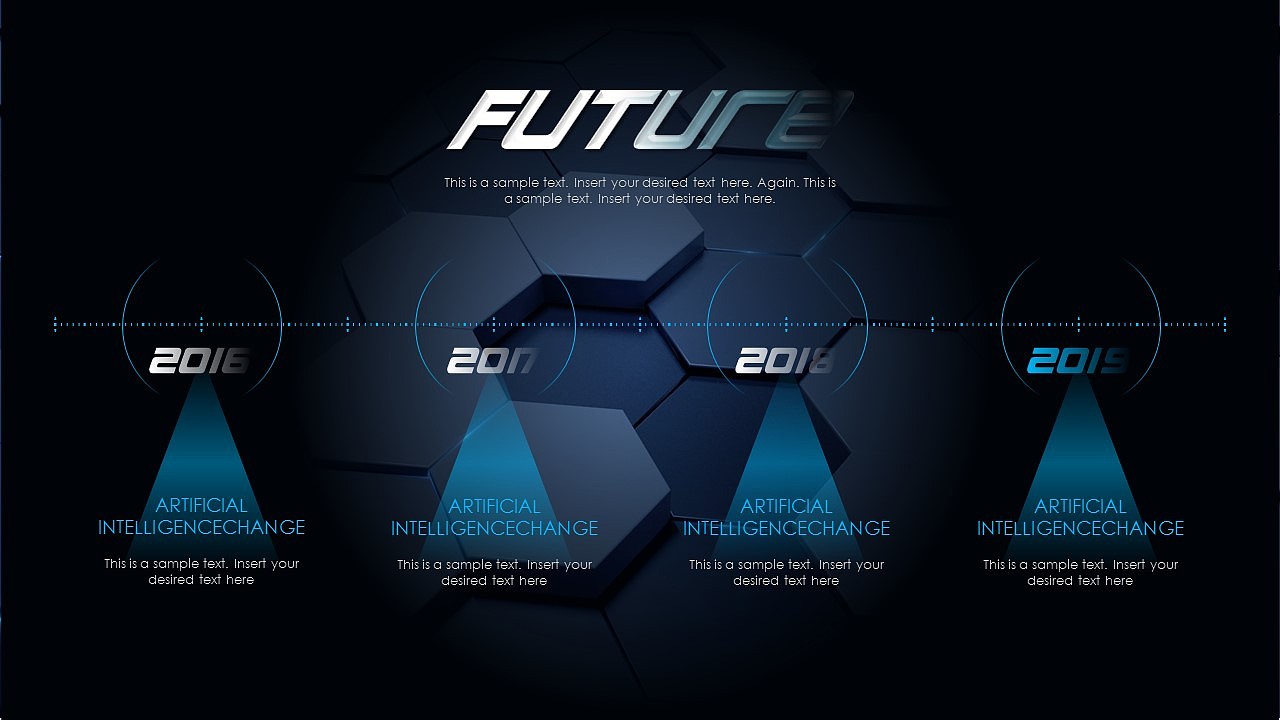 [一茶演示]人工智能改变未来PPT模板（图ZMTE5MDY2NDgw） - PPT/Keynote - 站酷设计师ArlenePPT原创素材 - 站酷ZCOOL