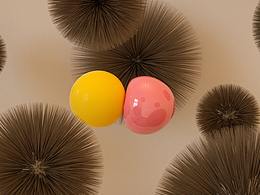 距离—儿童防疫宣传C4D动画