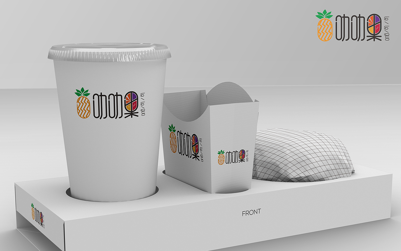 【陌小成】叻叻果LOGO设计提案