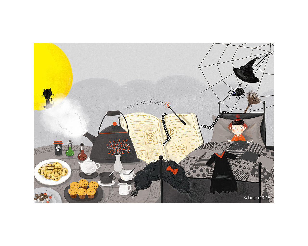 2018学习工作总结（图ZMTQyNDUxNjA0） - 儿童插画 - 站酷设计师格林橙原创素材 - 站酷ZCOOL