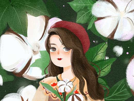 棉花与可爱小女孩的故事