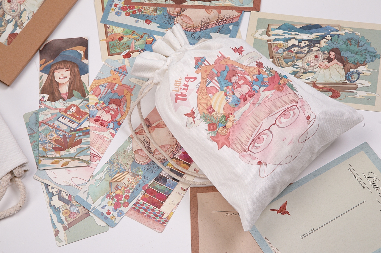 《Little Thing》（恋物）独立插画衍生品及毕设展示（图ZMTEzNjkwNDc2） - 其他 - 站酷设计师桔芊原创素材 - 站酷ZCOOL