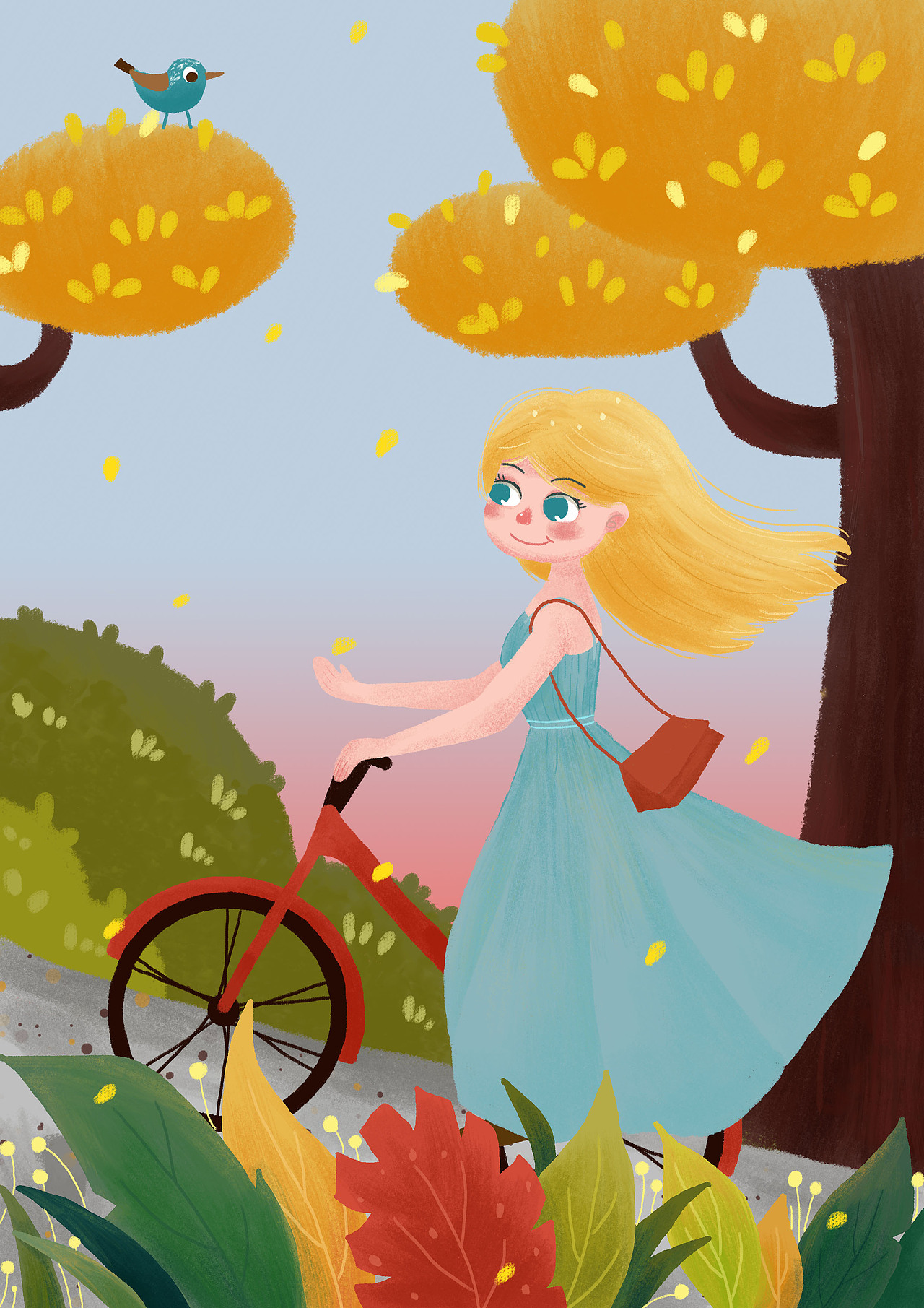 2018忙什么（图ZMTQyNTI0OTA4） - 儿童插画 - 站酷设计师袖真真原创素材 - 站酷ZCOOL