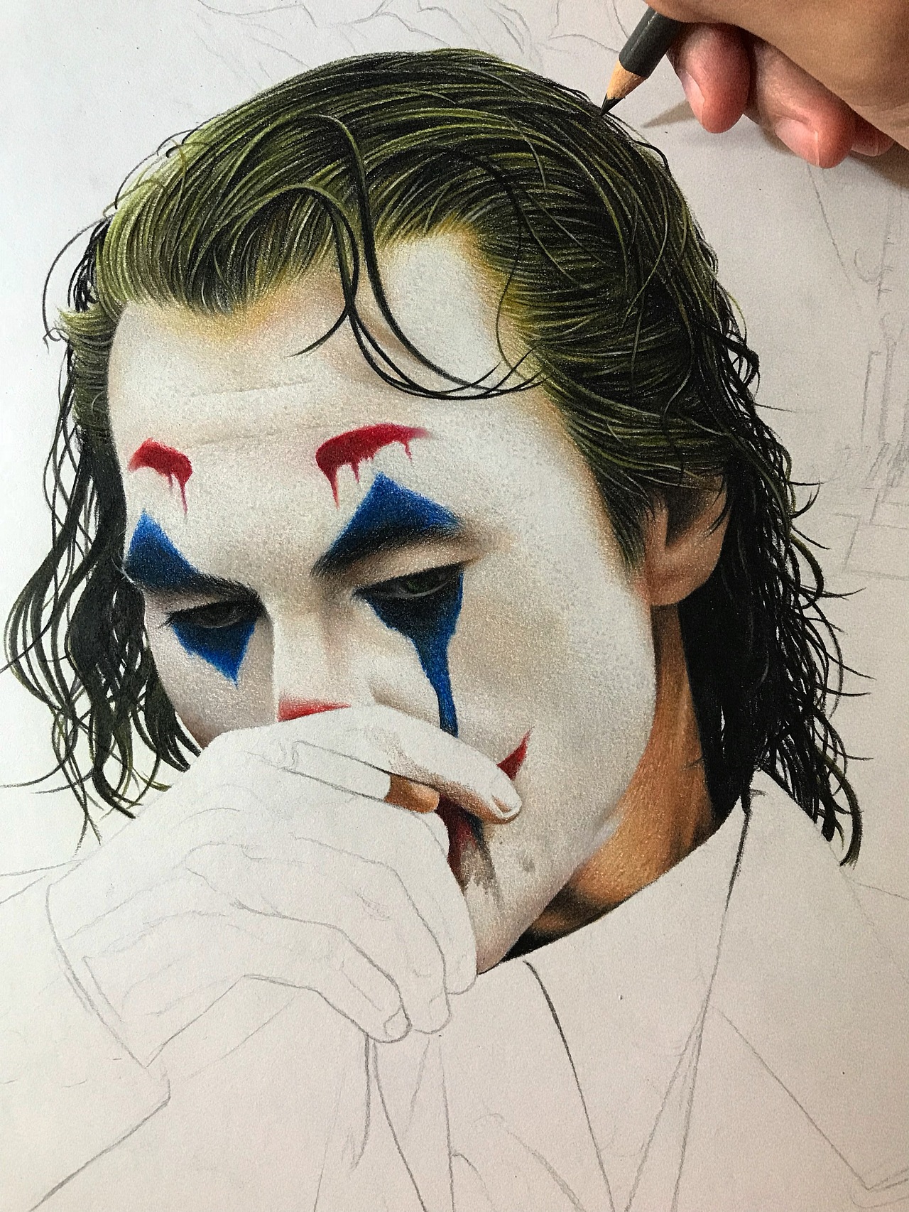 mz彩铅手绘callmejoker