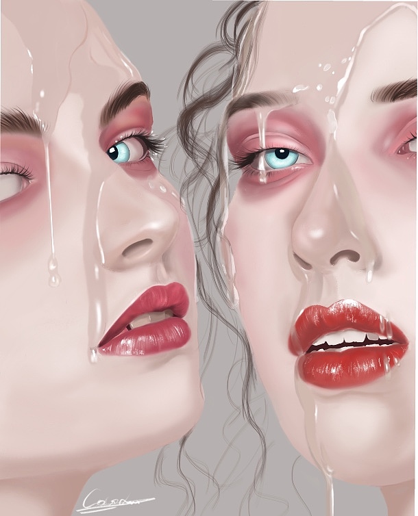 &@#🐰（图ZMjI5NDA4ODUy） - 艺术插画 - 站酷设计师Coco0000o原创素材 - 站酷ZCOOL