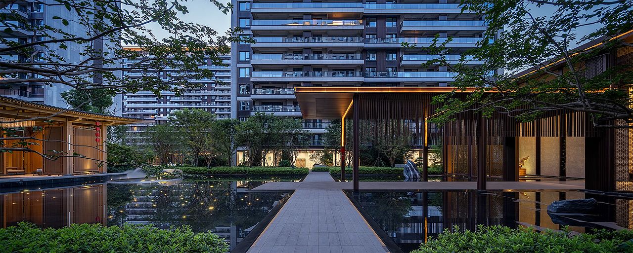 绿地香港义乌朝阳门景观摄影