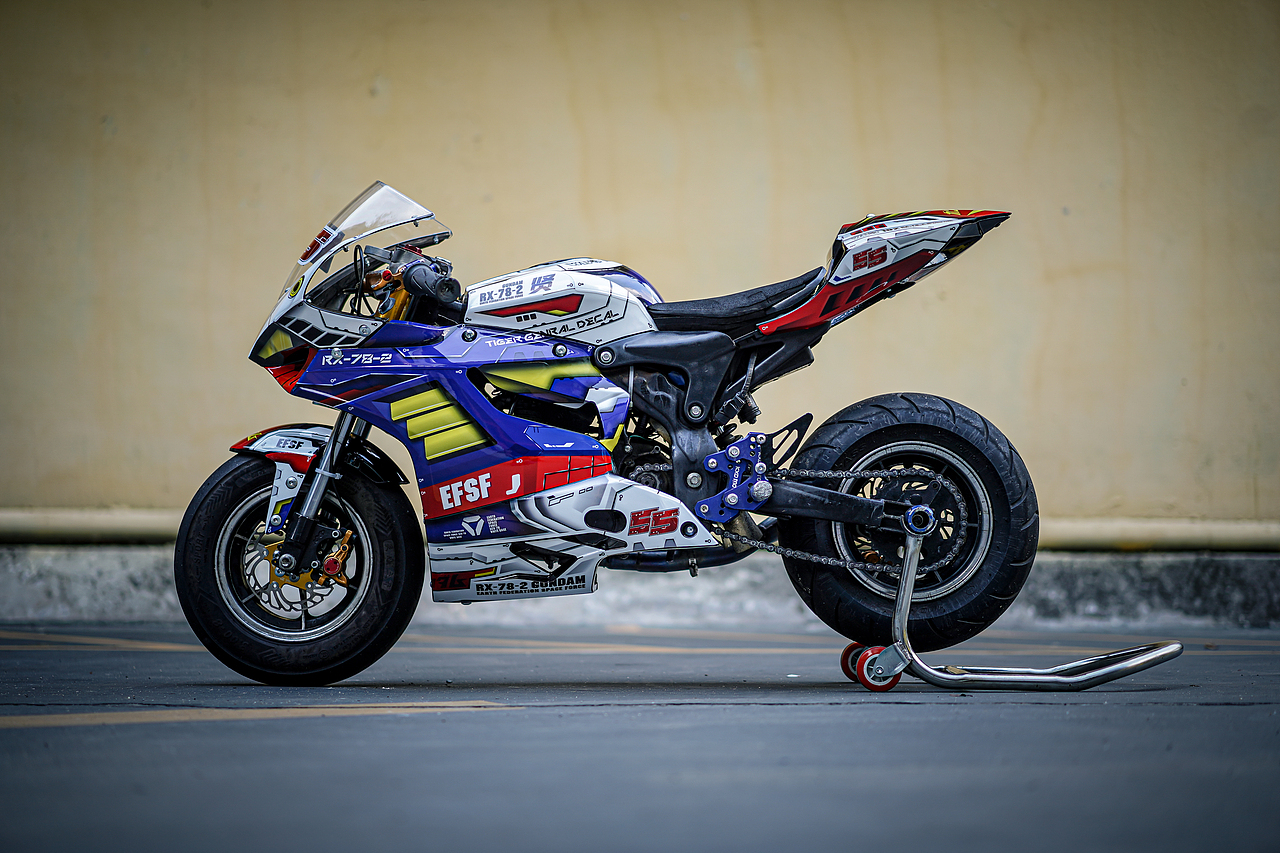 DUCATI MiniGP KXDMOTO 高达RX-78-2  个性定制涂装