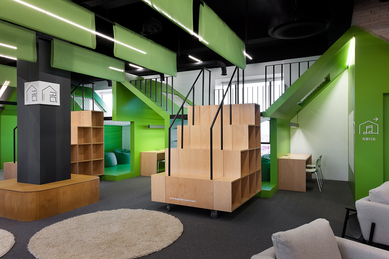 儿童绘本馆设计丨oozooro1216儿童文化活动空间