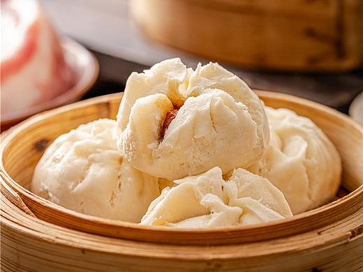 港式茶点包子早餐速冻电商网红食品