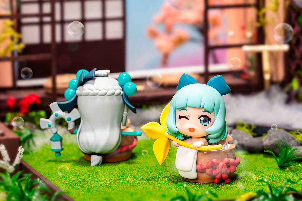 【百鬼幼儿园】温泉系列 q版手办