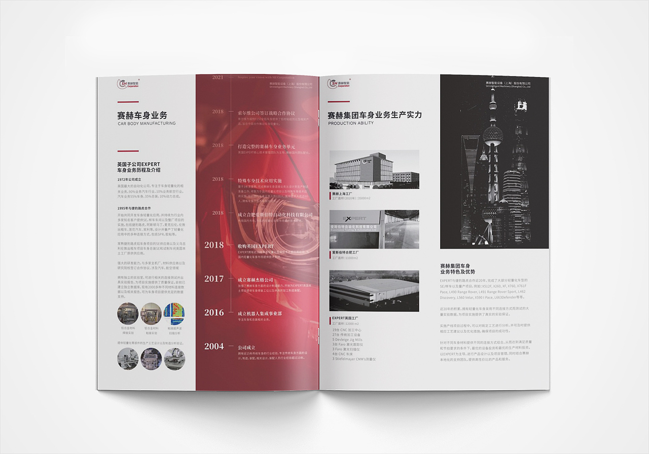 赛赫智能汽车行业产品画册