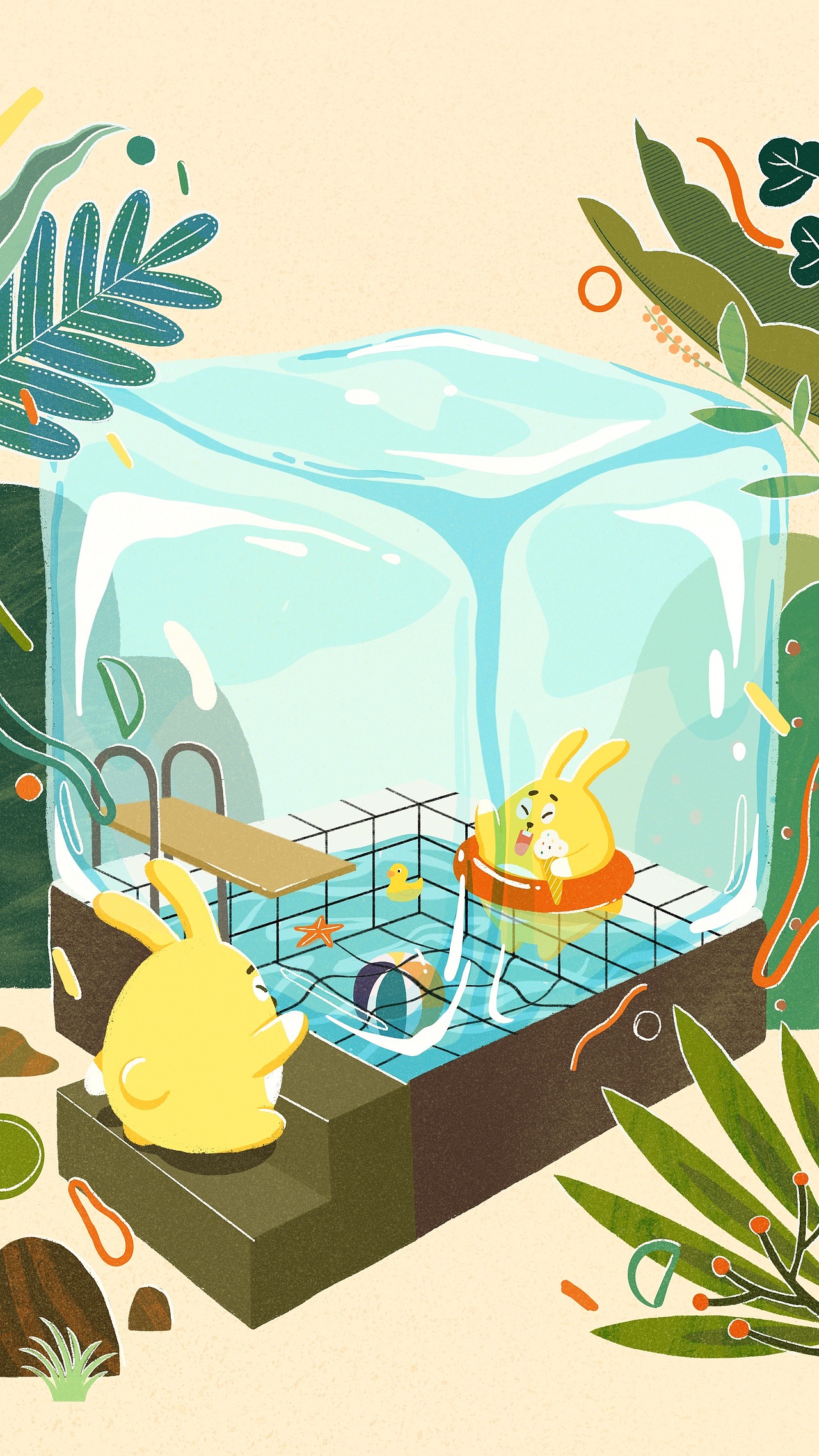 2020作品合集（图ZMjQ4MzUxOTY4） - 商业插画 - 站酷设计师一颗栗乳原创素材 - 站酷ZCOOL