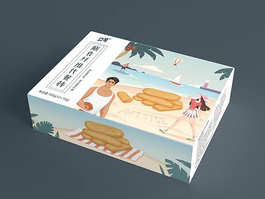饼干包装插画设计
