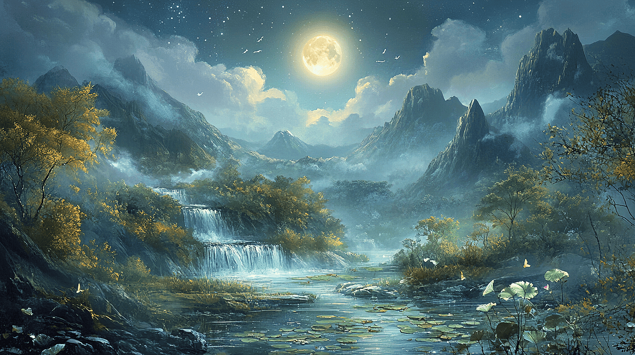 【秋意浓】空山新雨后，王孙自可留🍃🌙