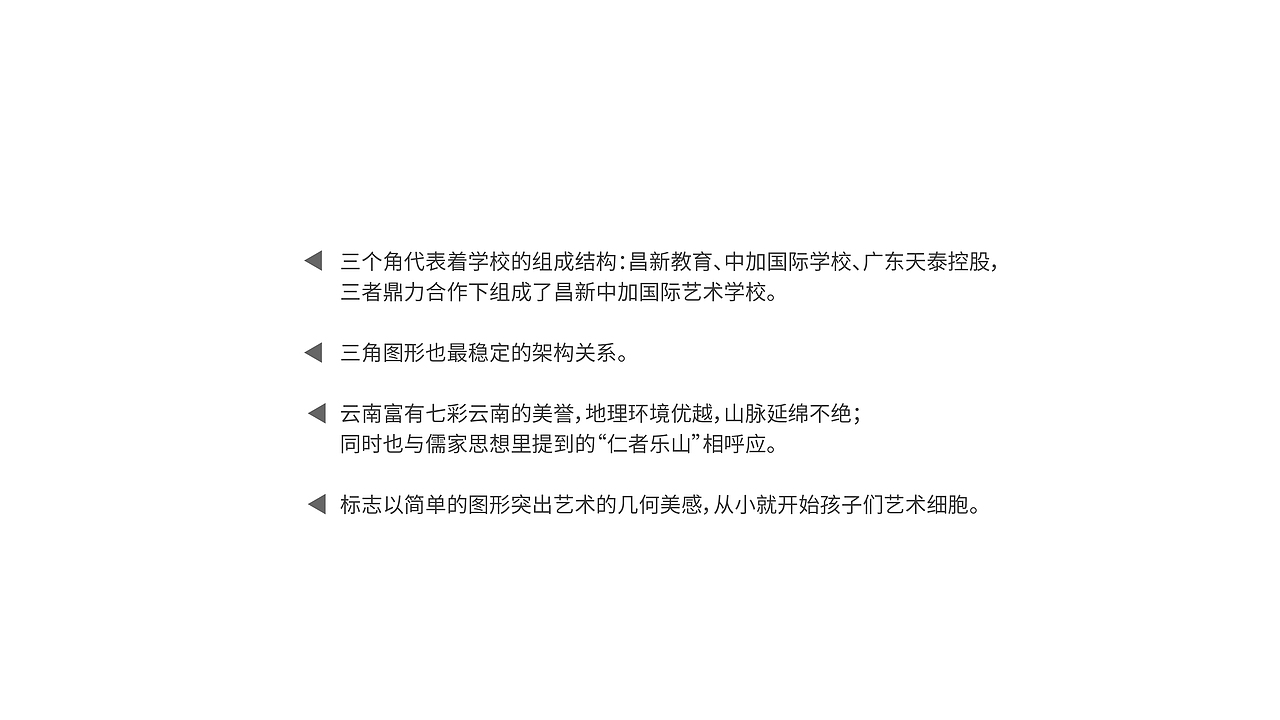 昌新中加艺术学校-logo标志设计