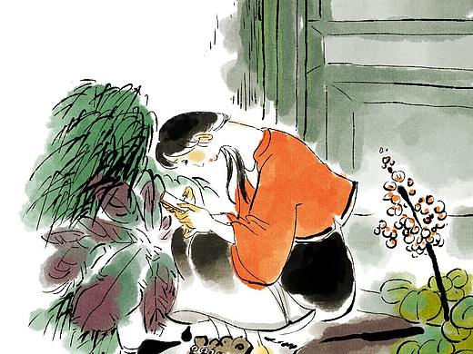 文学刊物小插图