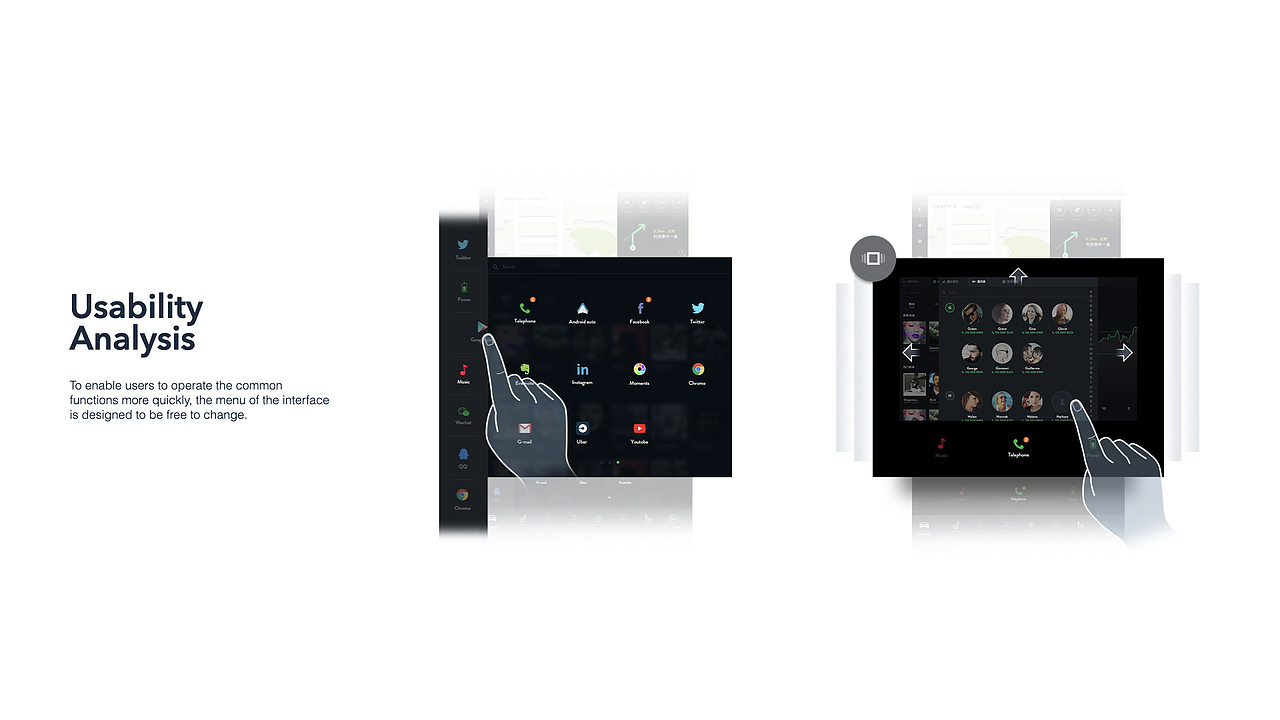 Touchscreen UI Design for Renault_zZRayZz站酷ZCOOL