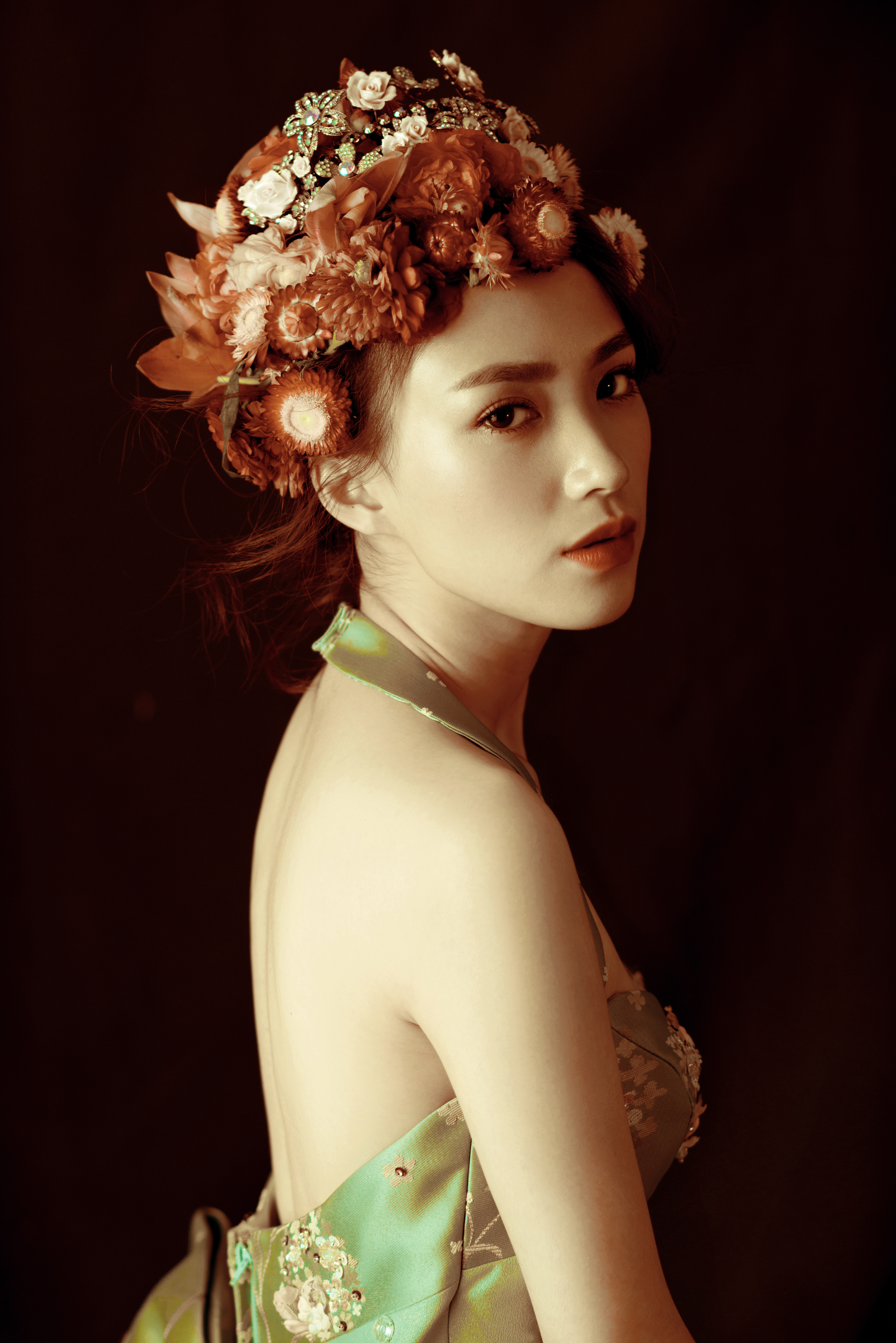 室内人像复古风调色