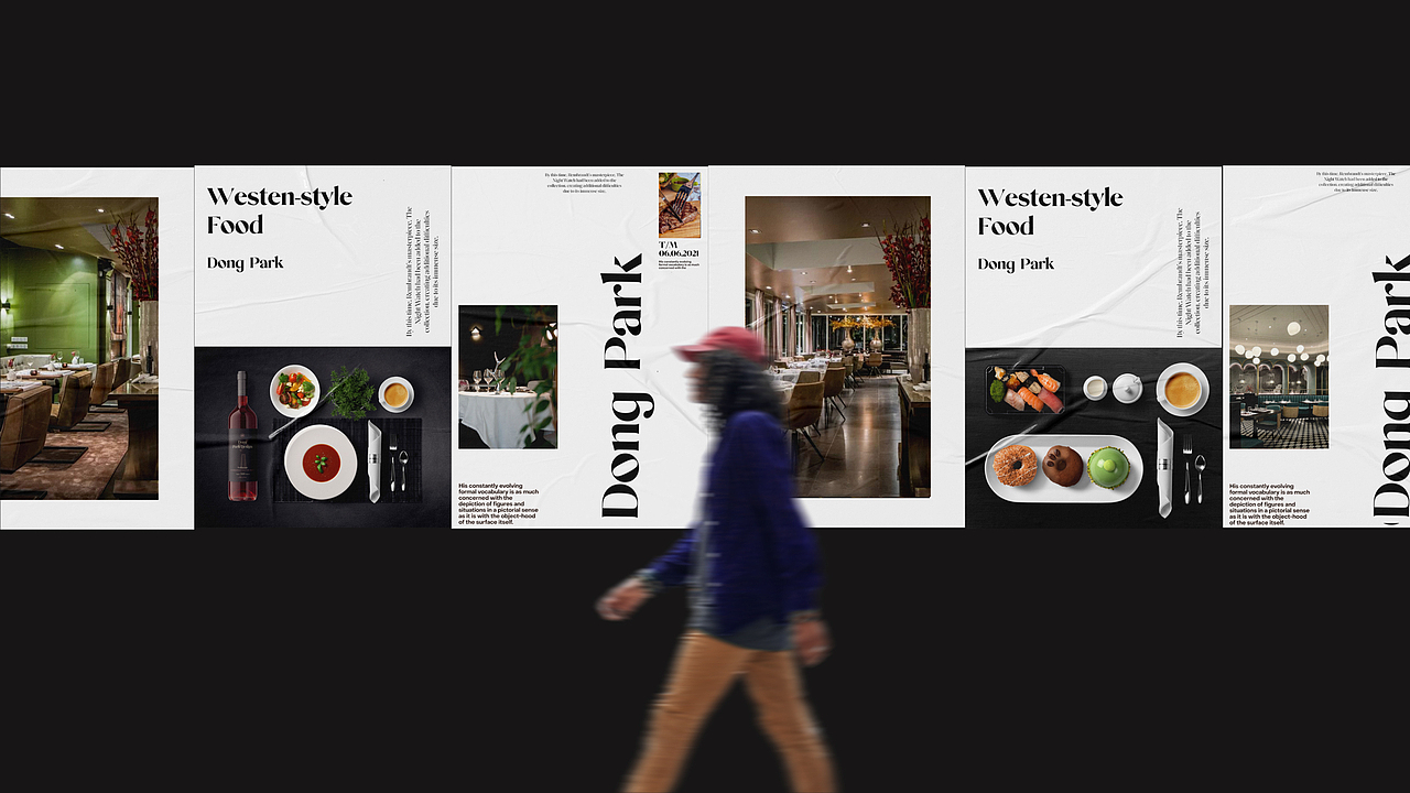 東PARK西餐厅|品牌设计提案（图ZMjc3MTYyMTEy） - 品牌 - 站酷设计师超儿0320原创素材 - 站酷ZCOOL