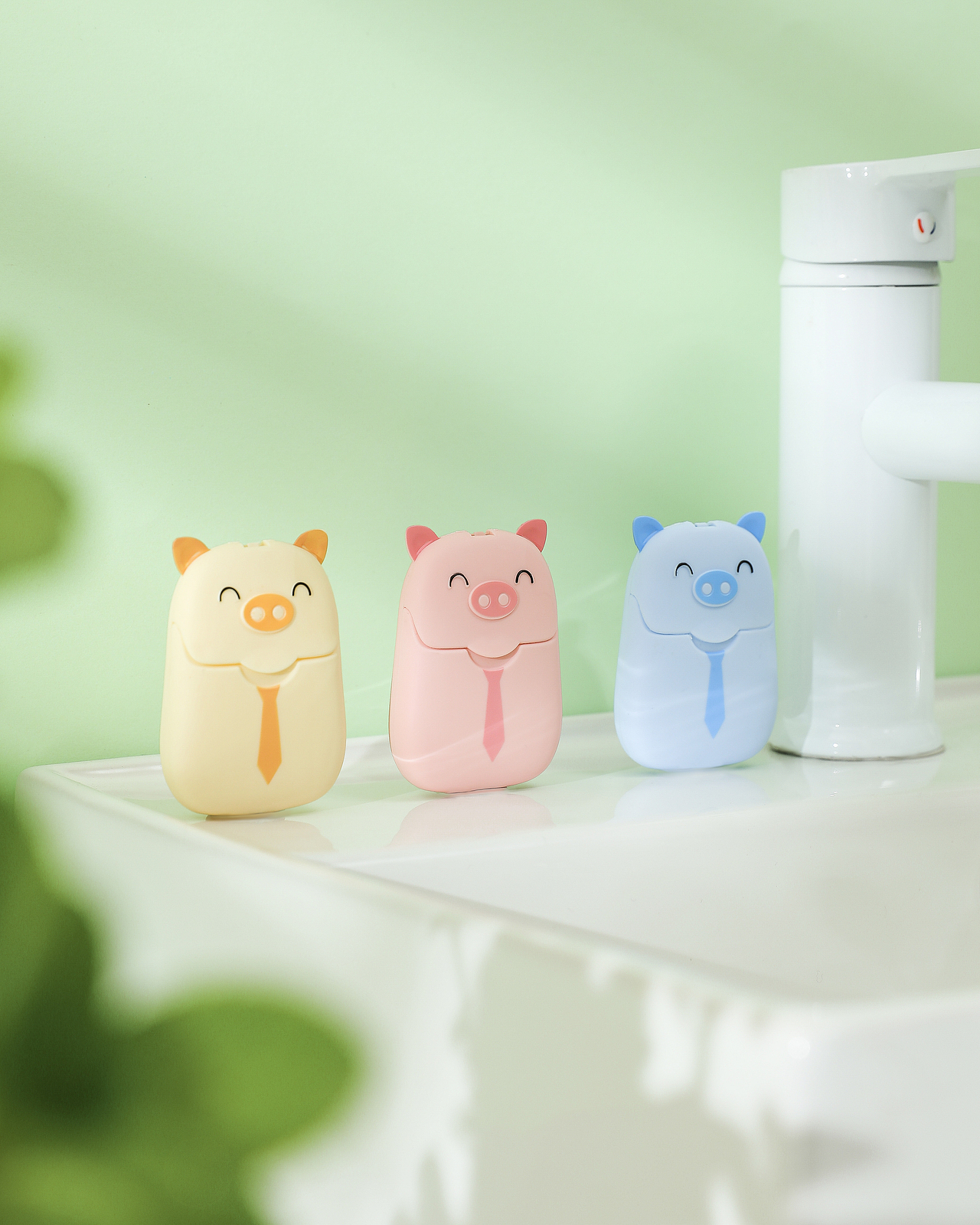 便携肥皂纸の静物拍摄