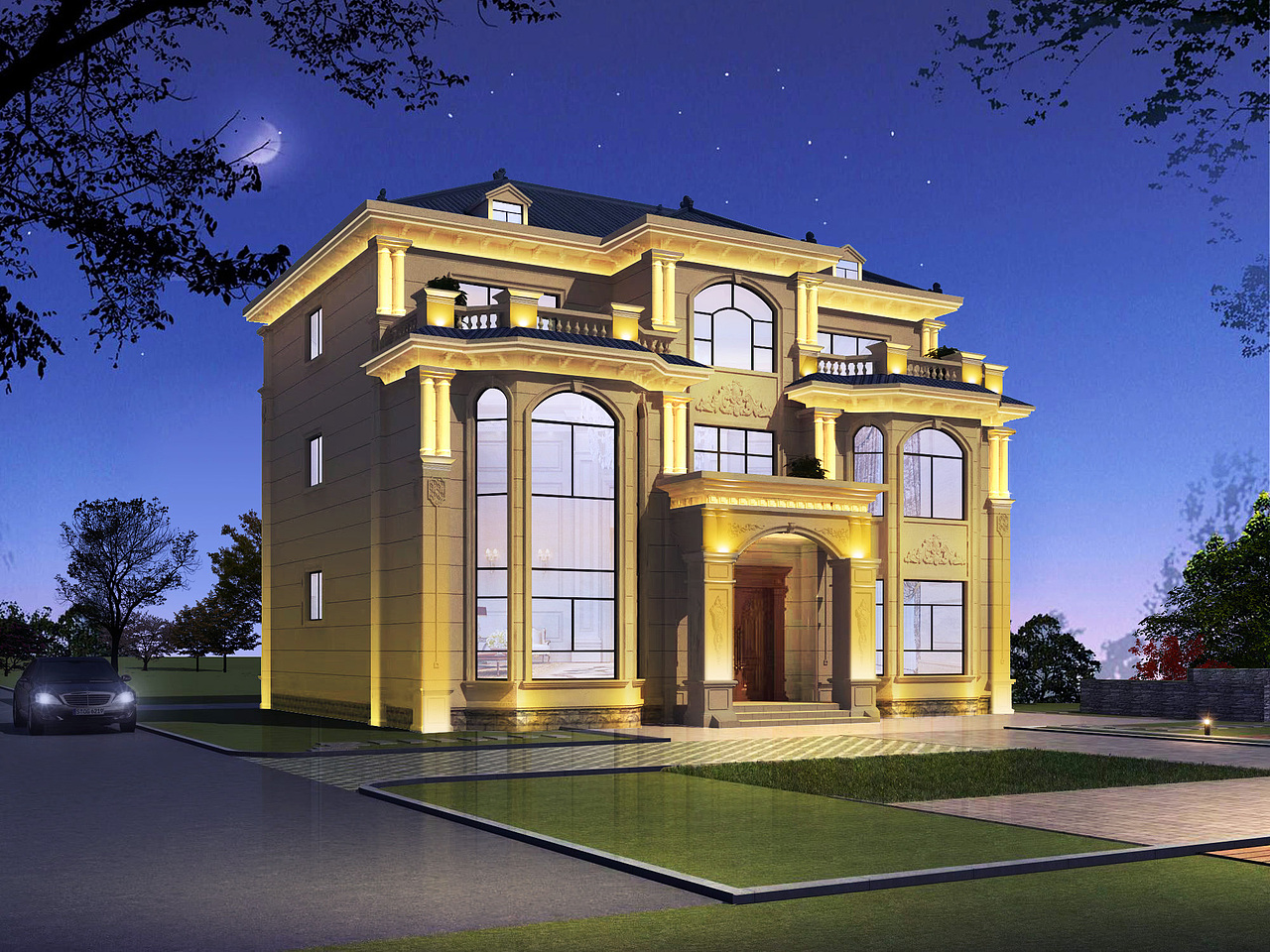 建筑泛光照明设计方案