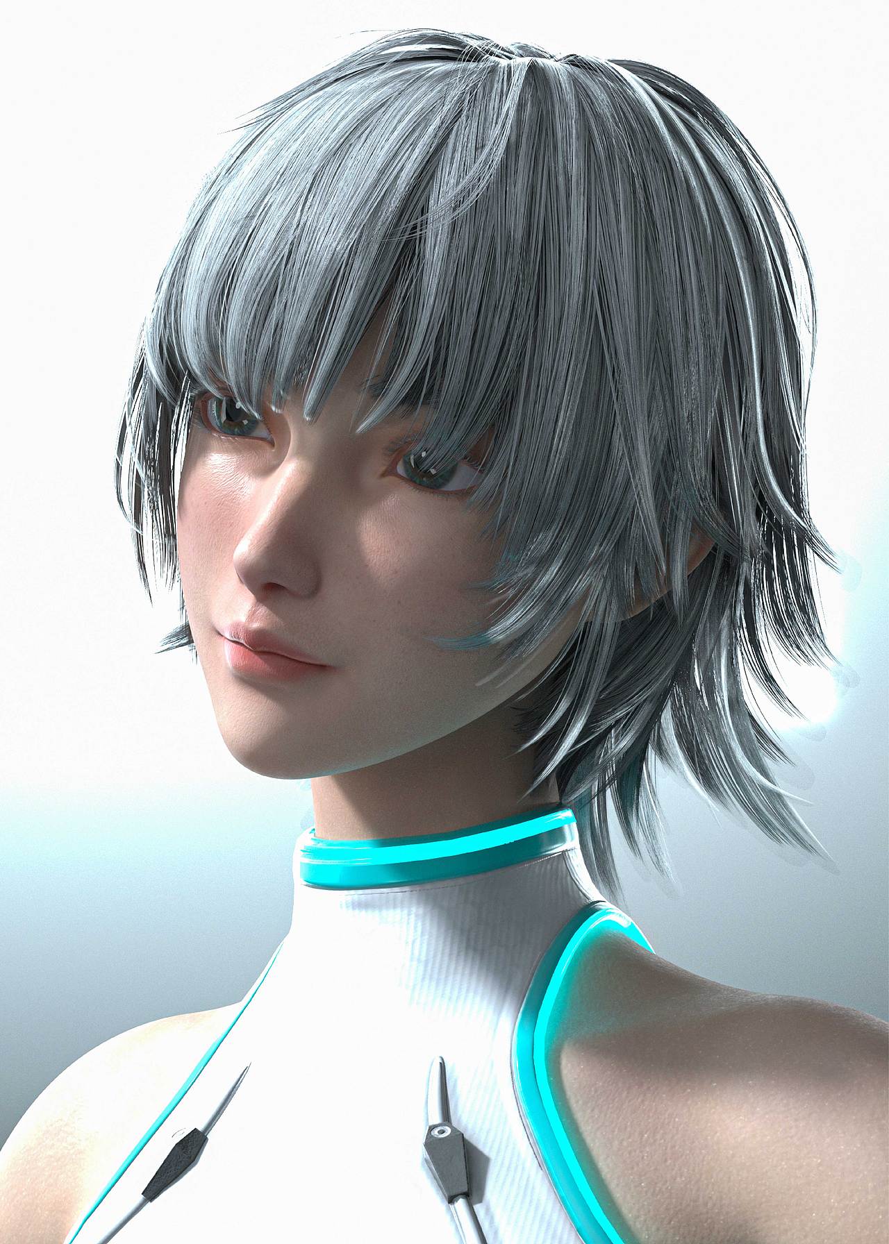 虚拟歌姬 “Elf”（图ZMzE5OTg2NDMy） - 其他空间 - 站酷设计师不是美术馆原创素材 - 站酷ZCOOL