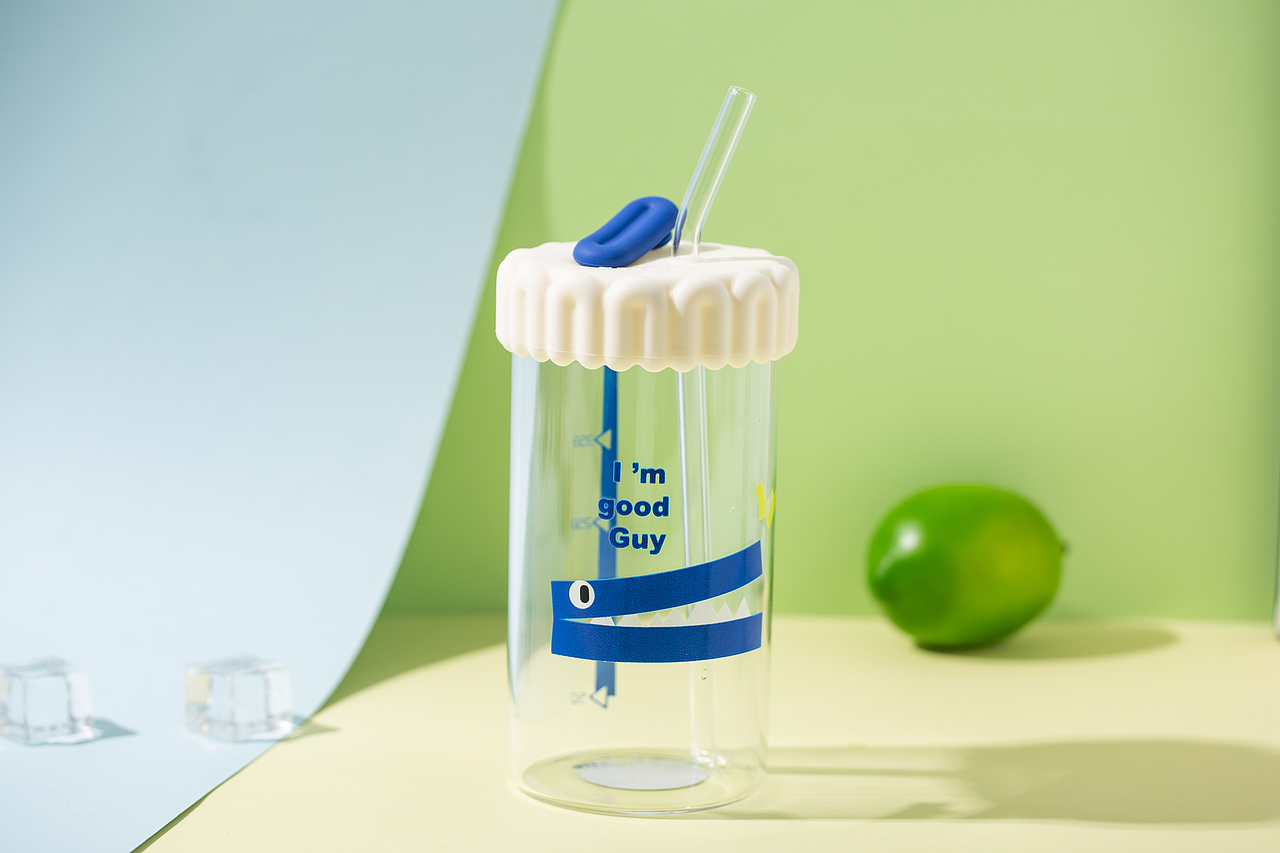 有间|迪乐贝尔潮玩双饮玻璃杯