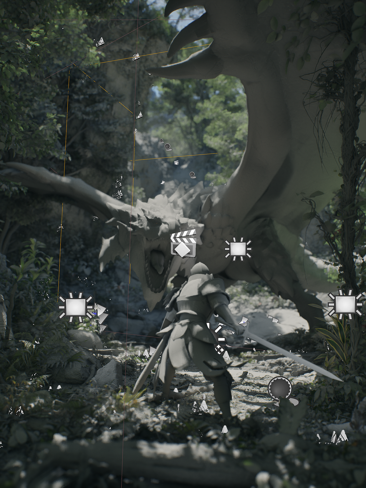 Monster Hunter:World Fanart & UE5 怪物猎人:世界