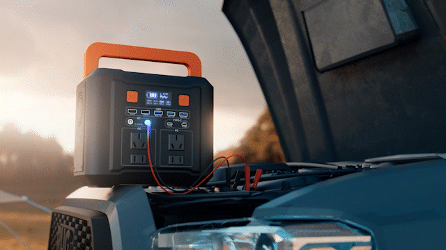 储能电源三维动画