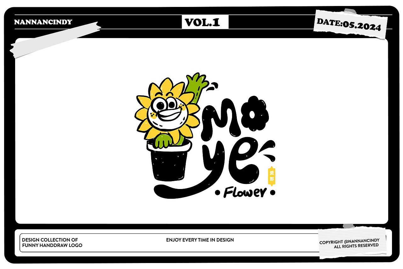 Logo Design｜潮流手绘篇Vol.01（图ZMzY4NTU5NDM2） - Logo - 站酷设计师Nncindy原创素材 - 站酷ZCOOL