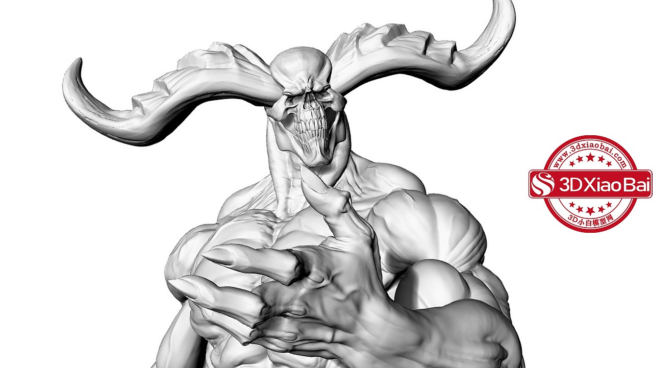 牛角地狱公爵模型
