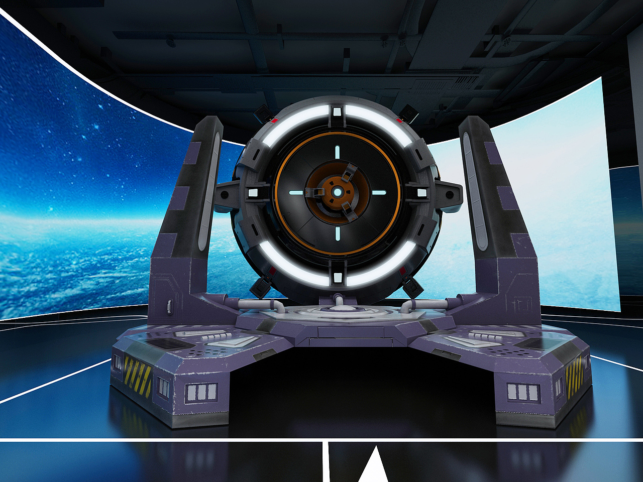 沉浸式科技展厅系列作品2