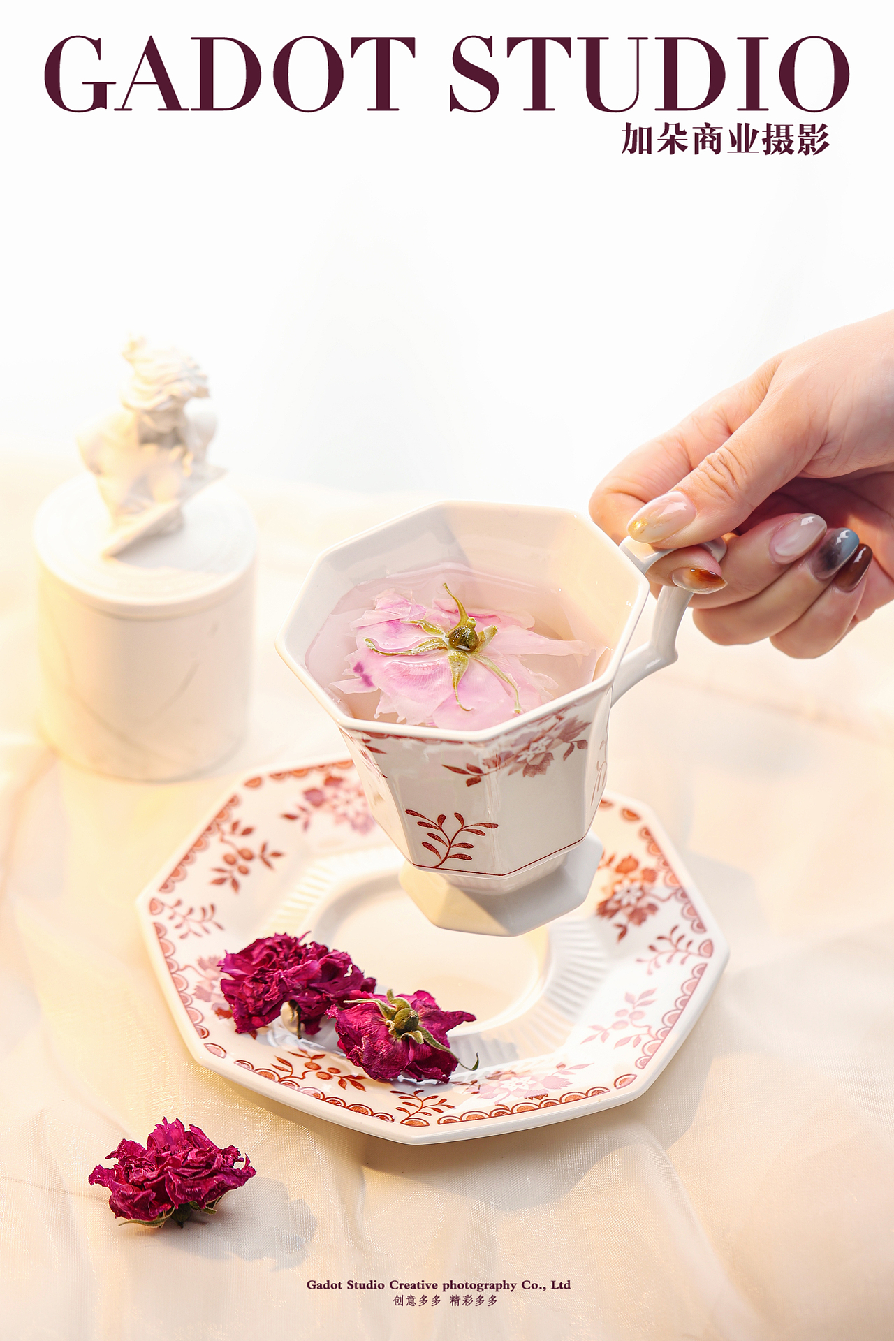 【紫金玫瑰花冠】X GADOT加朵摄影 济南商业摄影