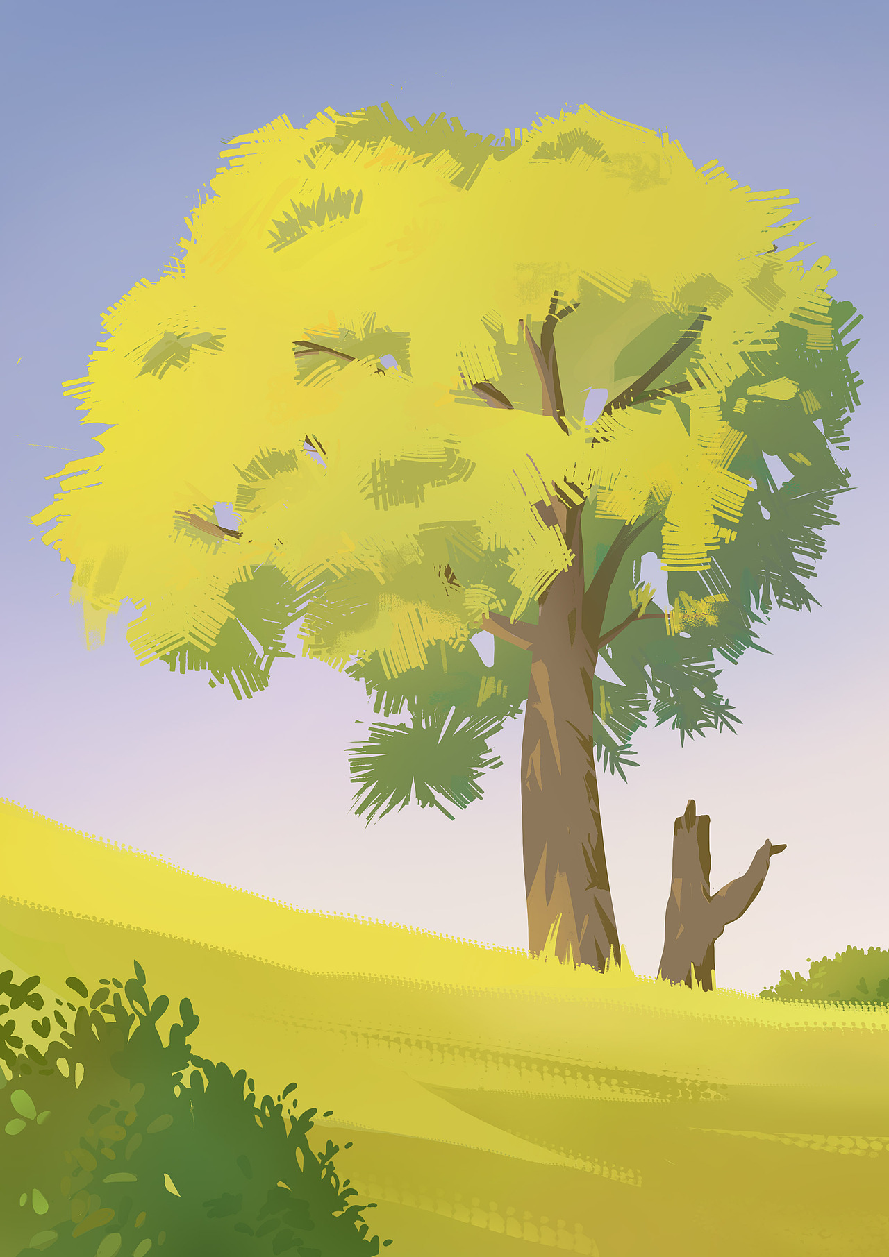 色彩治愈之旅-day07（图ZMzIxMjM1NDI0） - 创作习作 - 站酷设计师咿呀一一原创素材 - 站酷ZCOOL