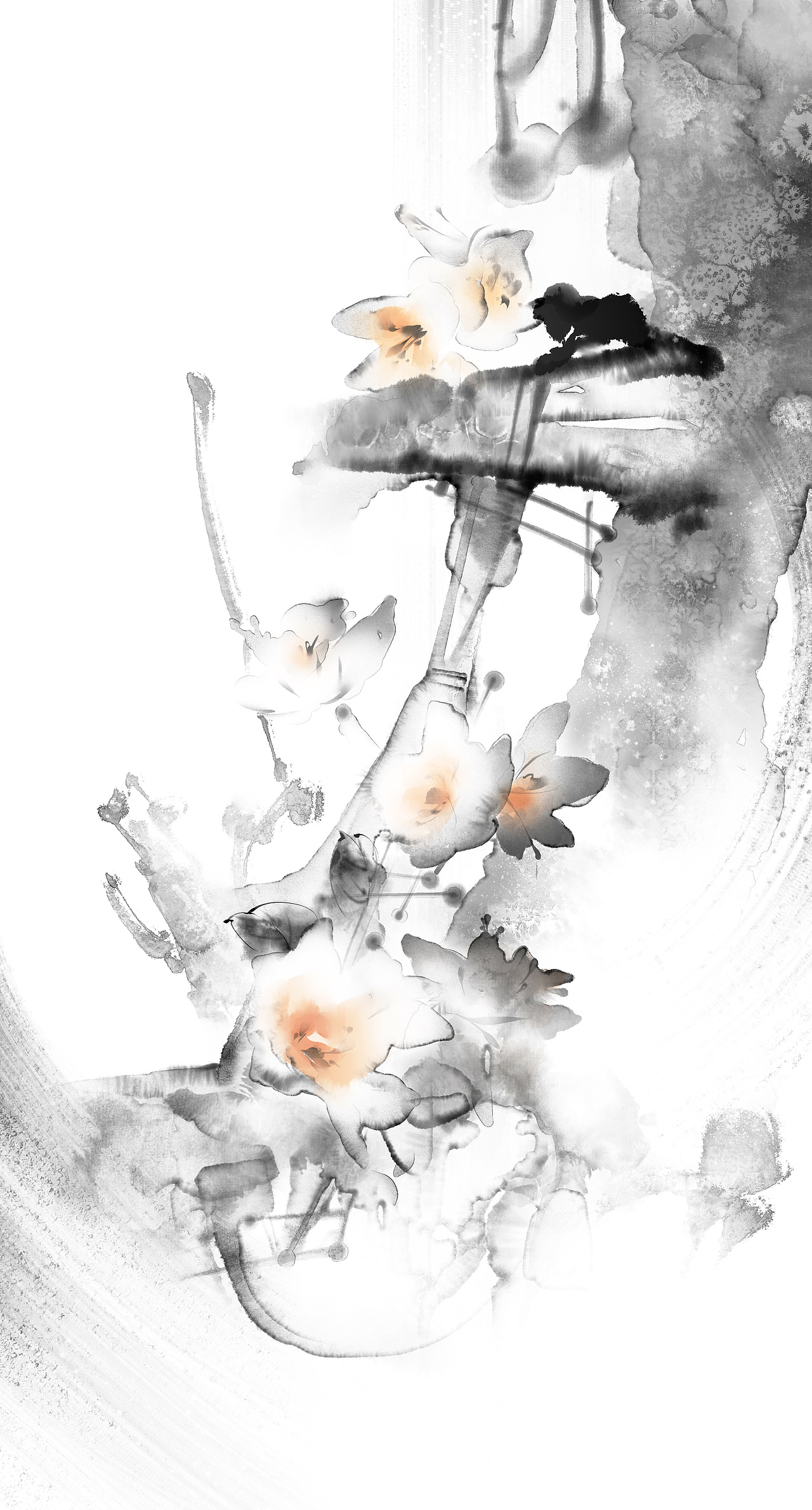 花鸟精魂/不同风格的装饰组画（图ZMzY0NTAwNTY0） - 商业插画 - 站酷设计师劝醉原创素材 - 站酷ZCOOL