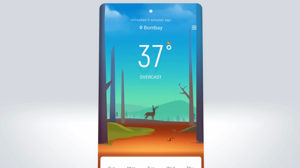 古早作品存档 | Fun weather 插画动效(图ZMzA5MzIzOTgw) - 动效设计 - 站酷设计师sukie不吃零食原创素材 - 站酷ZCOOL