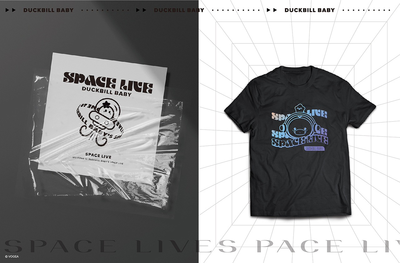 鸭嘴兽宝贝-SPACE LIVE（图ZMzA3NTgyMjE2） - IP形象 - 站酷设计师奉全文化原创素材 - 站酷ZCOOL