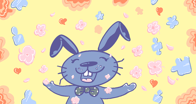 撒花