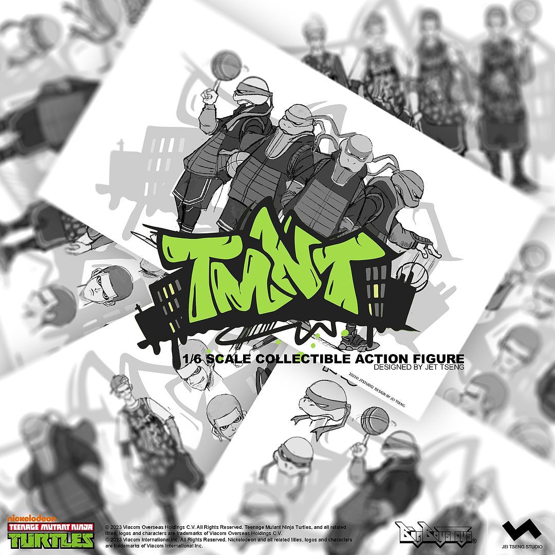 TMNT - 李奧納多 & 米開朗基羅(图ZMzMyNzY2NzA4) - 手办/模玩 - 站酷设计师JTstudio原创素材 - 站酷ZCOOL
