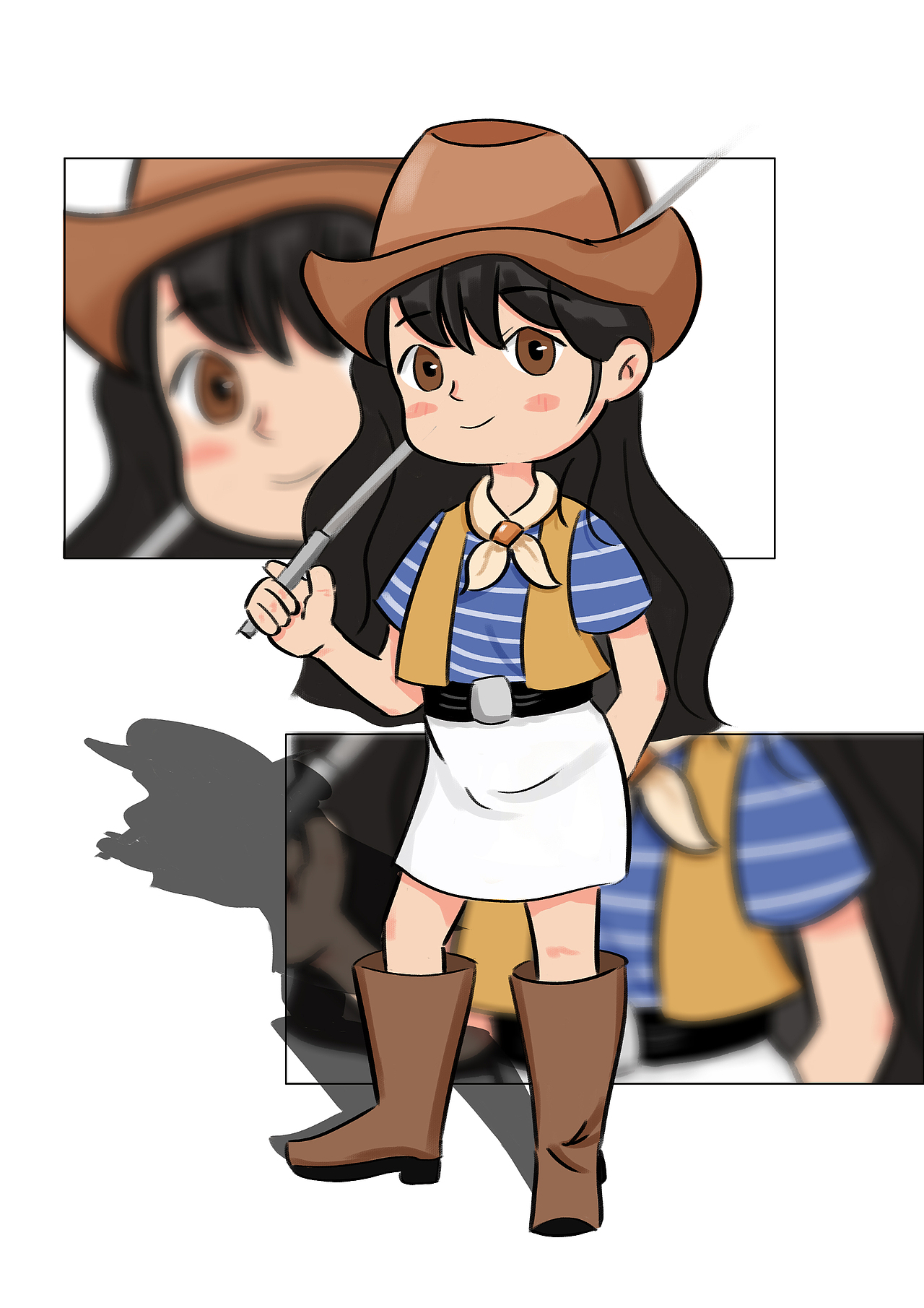 q版人物设计练习