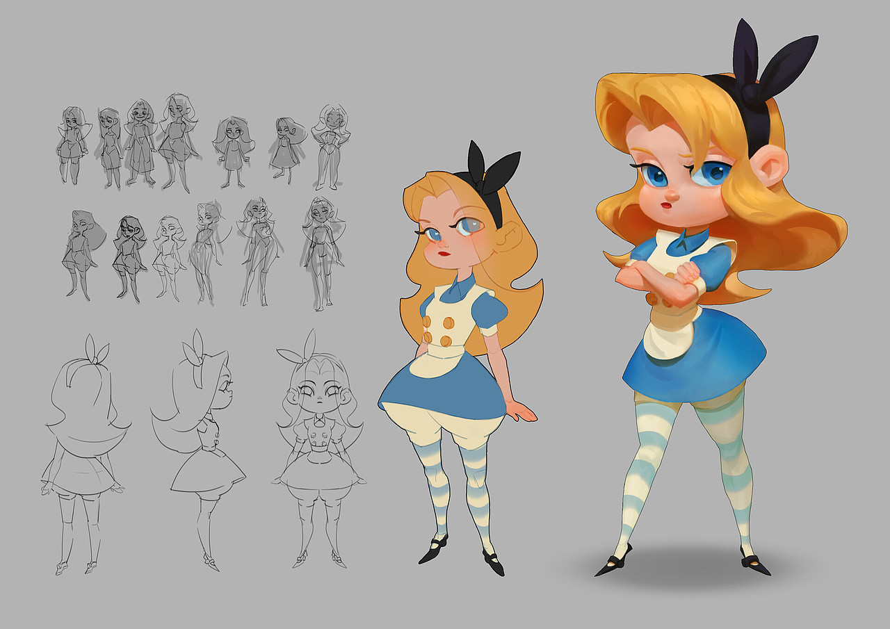 P-爱丽丝幻想世界观