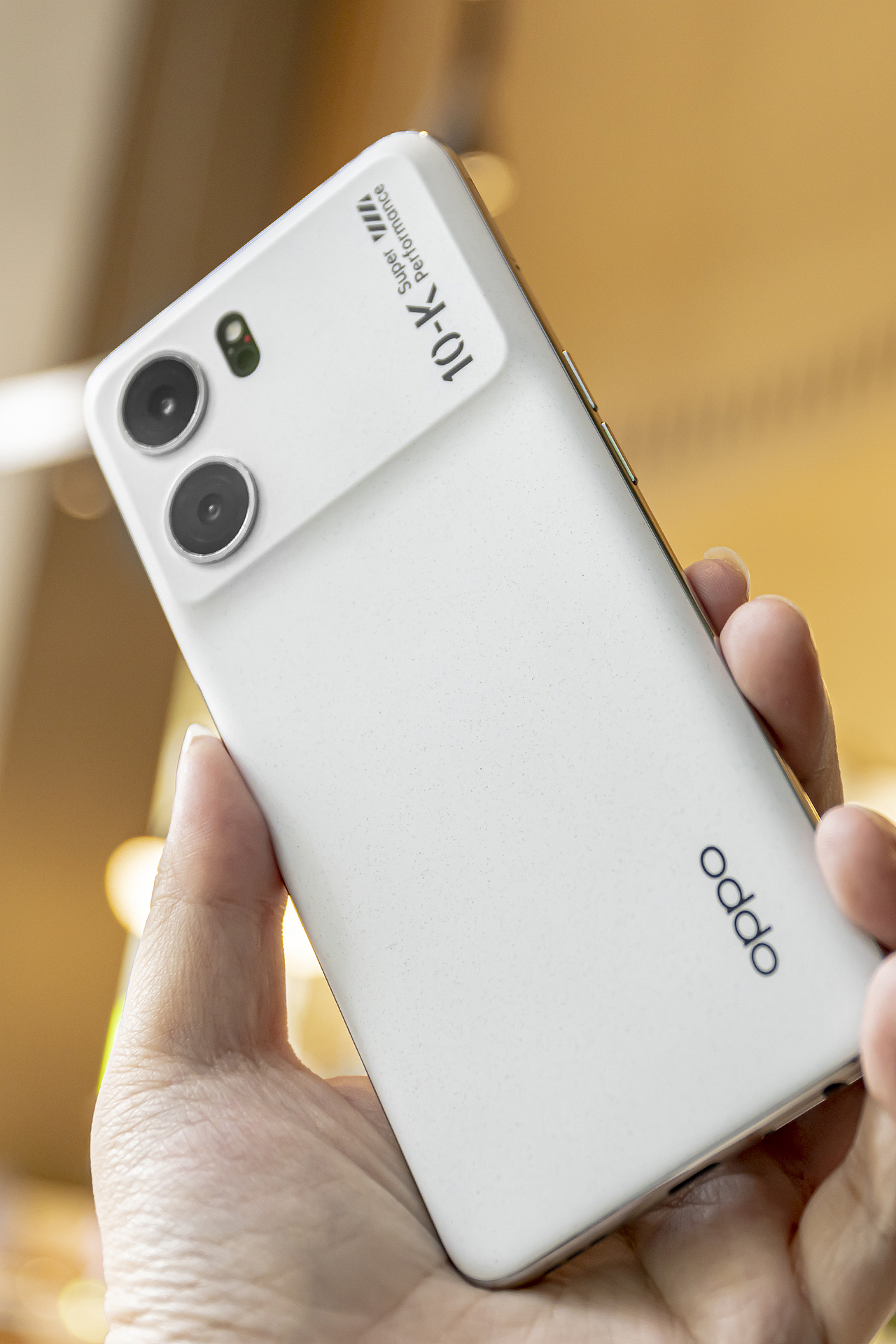 OPPO K10白色版图赏媒体配图