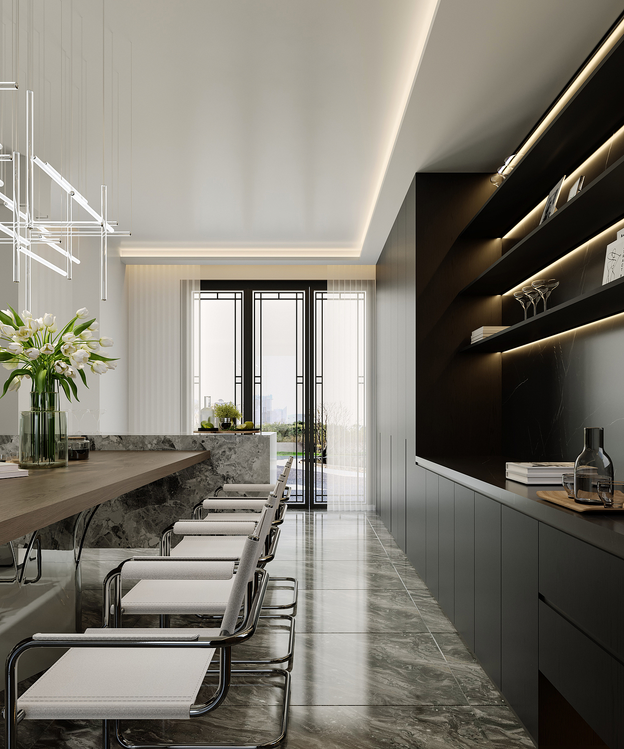 玲珑府黑白（图ZMzY4OTMyMzY4） - 家装设计 - 站酷设计师弋弋设计原创素材 - 站酷ZCOOL